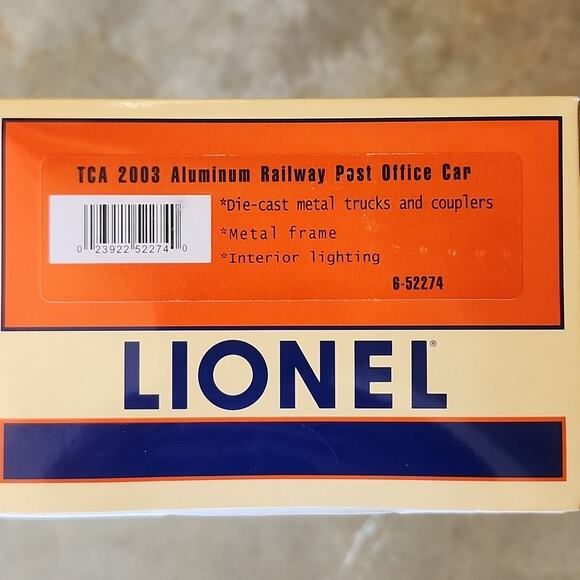 ❤️NWT❤️Lionel - TCA 2003 Aluminum railway post office car Model Train Car - Picture 4 of 5